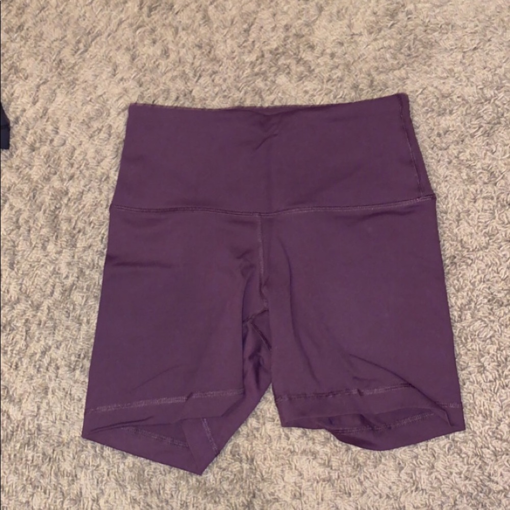 Purple dance shorts